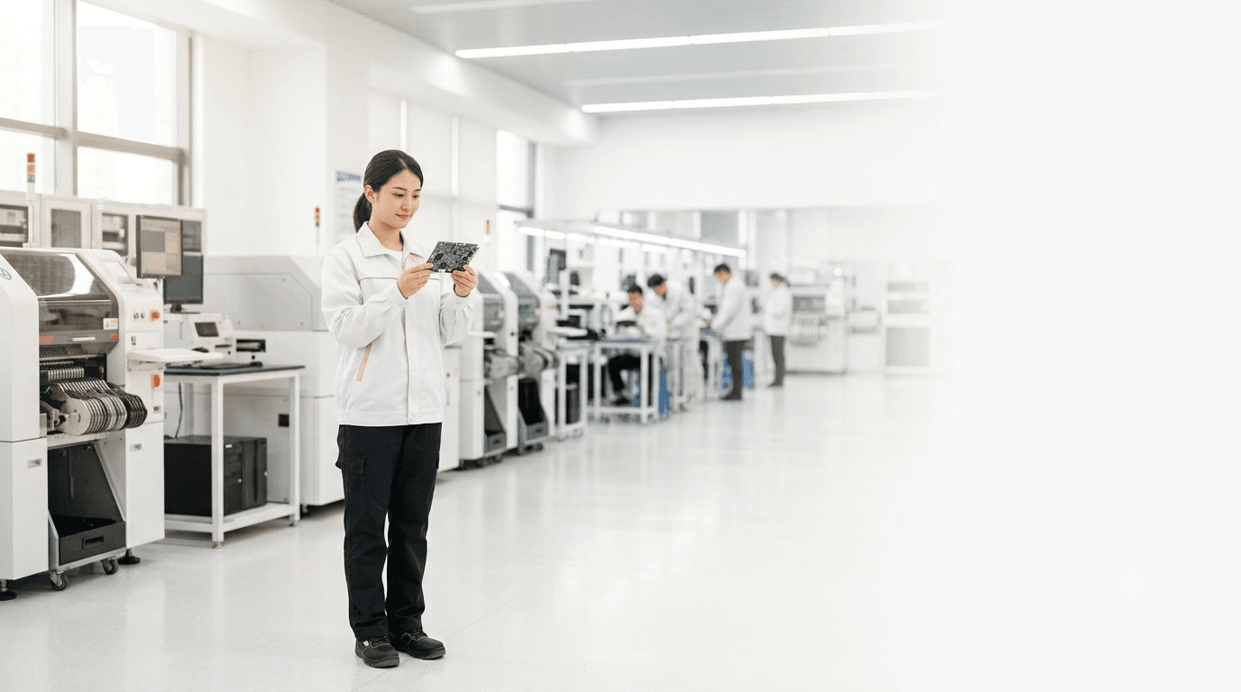 Builder #001 — Factory worker